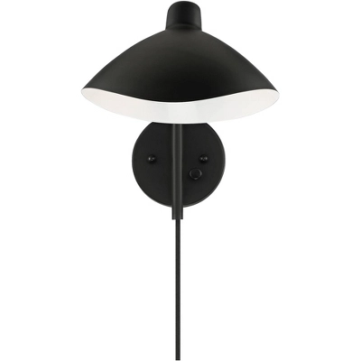 360 Lighting Colborne Modern Swing Arm Wall Lamp Black Metal Plug-in Light Fixture Up Down Shade For Bedroom Bedside Living Room Reading Home House 6 360 Lighting Colborne Modern Swing Arm Wall Lamp Black Metal Plug-in Light Fixture Up Down Shade For Bedroom Bedside Living Room Reading Home House - Image 4