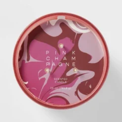 28oz Glass Champagne Candle Light Pink - Opalhouse™ -Home Decor Store GUEST 02057e90 68e1 4438 a010 8cbd29d85bc6