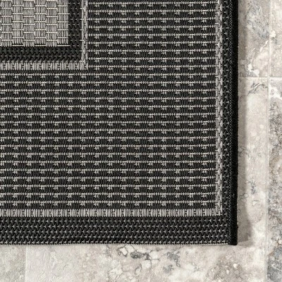 NuLOOM Gris Contemporary Indoor/Outdoor Area Rug 6 NuLOOM Gris Contemporary Indoor/Outdoor Area Rug - Image 4