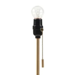 Bromley Two-Tone Pull Chain Table Lamp (Includes LED Light Bulb) Gold/Brown - Ink+Ivy -Home Decor Store GUEST 0418d00c 9d63 44b0 a345 ad176ec6437b