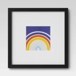 Set Of 9 Gallery Frame Set 10" X 10" Matted To 5" X 5" Black - Room Essentials™ -Home Decor Store GUEST 06635b16 af13 4f89 a28a 705565749ad0