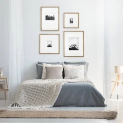 19.24" X 25.24" Matted To 8" X 10" Gallery Frame Natural Wood - Threshold™ Designed With Studio McGee -Home Decor Store GUEST 084527e0 0409 4e56 8136 8a42a3a112fa