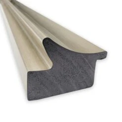 41" X 29" Non-Beveled Imperial Silver Wall Mirror - Amanti Art