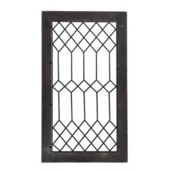 Wood Framed Metal Grate Wall Decor Brown - StyleCraft -Home Decor Store GUEST 0a023513 dc6c 41dc ae43 58d8148b5b57