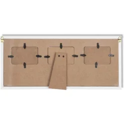 Wood Sonogram Picture Photo Frame For 3 Ultrasound Keepsake 2.5"x3.75" Photo Tabletop / Wall, White 17"x7.5"x0.5" -Home Decor Store GUEST 0b622ddb 3b6d 4947 bb9f a9b3b1ad0c85