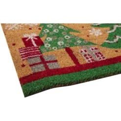 Juvale Christmas Tree Coir Welcome Door Mat Front Doormat Non Slip Rugs For Indoor Outdoor Entrance Holiday Xmas Decorations, 17 X 30 In -Home Decor Store GUEST 0bd10422 e261 4921 9e71 06b9e87d6a0c