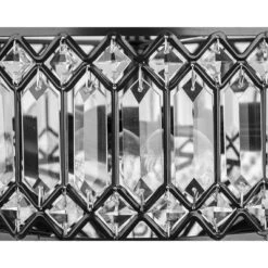 15.25" Glass And Metal Tiered Jeweled Semi Flush Mount Ceiling Light - River Of Goods -Home Decor Store GUEST 0ea7ed7a 904b 4f7a a167 08f2afa6cce6