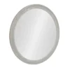 28" X 28" Mansell Circular Shaped Hanging Wood Wall Mirror Gray - Kate And Laurel -Home Decor Store GUEST 0ee2b1da 9257 4cfd 9e2e 64dff3dcb356