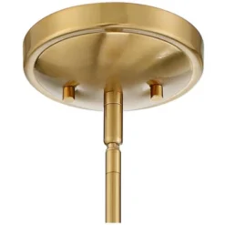 Possini Euro Design Orilla Brass Mini Pendant Light 11 3/4" Wide Mid Century Modern White Opal Glass Shade For Dining Room House Foyer Kitchen Island -Home Decor Store GUEST 11c36b58 0443 476e 9baa 627378216c17