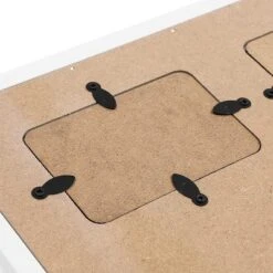 Wood Sonogram Picture Photo Frame For 3 Ultrasound Keepsake 2.5"x3.75" Photo Tabletop / Wall, White 17"x7.5"x0.5" -Home Decor Store GUEST 12c4c07b 1b4e 4457 959d 87a638beddde