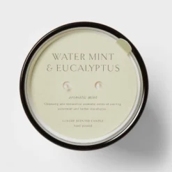 Colored Vase Glass With Dustcover Watermint And Eucalyptus Candle Green - Threshold™ 12 Colored Vase Glass With Dustcover Watermint And Eucalyptus Candle Green - Threshold™ -Home Decor Store GUEST 138a925b cebc 4734 877a 32f650153977