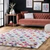 Tatyana Moroccan Diamond Trellis Shaggy Area Rug Pink - NuLOOM -Home Decor Store GUEST 13b68b94 fdba 4f6c 9195 3681887ede6d