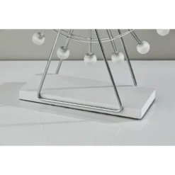 Large Coney Ferris Wheel Table Lamp (Includes LED Light Bulb) Chrome - Adesso -Home Decor Store GUEST 148a81c5 1905 4b12 bf17 fa965cf26f23