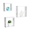 Floating Shelves- Open Cube Wall Shelf Set With Hidden Brackets, 3 Sizes To Display Decor, Photos, More- Hardware Included By Hastings Home (White) 2 Floating Shelves- Open Cube Wall Shelf Set With Hidden Brackets, 3 Sizes To Display Decor, Photos, More- Hardware Included By Hastings Home (White) -Home Decor Store GUEST 181bb662 a3ba 4f67 b3d9 3c3176fad0a6
