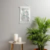 Dash And Ash Ferns And Holly Fiber Wall Hanging - Society6 -Home Decor Store GUEST 18947ee9 b3a7 498a bd8a 09114e581775