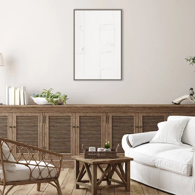 23" X 33" Mud Texture II By 1x Studio Framed Canvas Wall Art Print - Amanti Art 4 23" X 33" Mud Texture II By 1x Studio Framed Canvas Wall Art Print - Amanti Art - Image 2