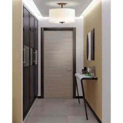 15" Metal Marc Semi Flush Mount (Includes Energy Efficient Light Bulb) Black - JONATHAN Y 11 15" Metal Marc Semi Flush Mount (Includes Energy Efficient Light Bulb) Black - JONATHAN Y -Home Decor Store GUEST 1b305050 f37b 4f56 9c28 6d772333db69