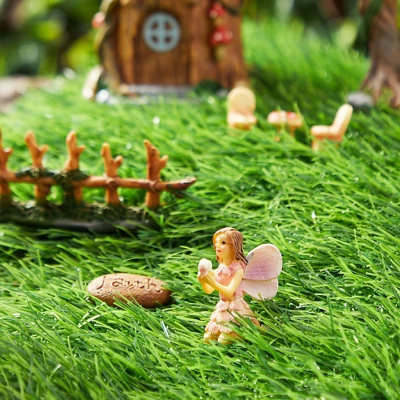 Juvale 8 Piece Miniature Fairy Garden Accessories Outdoor Decor Figurines Kit For Kids, Mini Whimsical Ornaments For Patio, House, Yard Supplies 3 Juvale 8 Piece Miniature Fairy Garden Accessories Outdoor Decor Figurines Kit For Kids, Mini Whimsical Ornaments For Patio, House, Yard Supplies