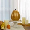Northlight 9.75" Gold And Orange Greek Key Textured Autumn Pumpkin Tabletop Decoration 1 Northlight 9.75" Gold And Orange Greek Key Textured Autumn Pumpkin Tabletop Decoration -Home Decor Store GUEST 216d6b9a ac03 4d7e a608 d2bde9845e5b