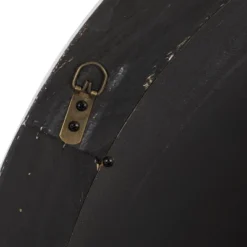 Wood Wall Mirror With Bead Detailing White - Olivia & May -Home Decor Store GUEST 2346b11a 7658 4ff2 8c98 6d7a4606795a