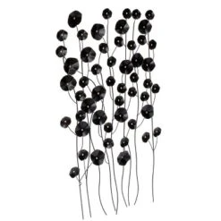 LuxenHome Black With Gold Flowers Abstract Metal Wall Art 19 LuxenHome Black With Gold Flowers Abstract Metal Wall Art -Home Decor Store GUEST 2418ffff 9659 4b58 83ca ba278002b123
