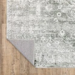 Micah Washable Distressed Oriental Indoor Area Rug Gray/Ivory - Captiv8e Designs -Home Decor Store GUEST 24f1f18c 47d0 4a51 a4d0 b3e50f7c1258