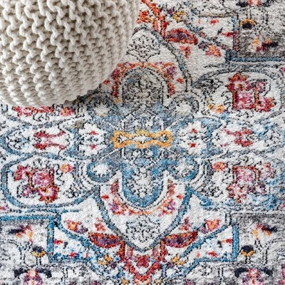 Maras Vintage Medallion Area Rug - JONATHAN Y 7 Maras Vintage Medallion Area Rug - JONATHAN Y - Image 5