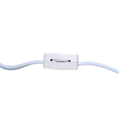 9.45" 2pk Petite Ceramic Oblong Bedside Table Desk Lamps With Matching Tapered Drum Shade Green - Creekwood Home 6 9.45" 2pk Petite Ceramic Oblong Bedside Table Desk Lamps With Matching Tapered Drum Shade Green - Creekwood Home - Image 4