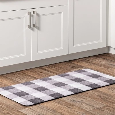 NuLOOM Aisha Buffalo Plaid Anti Fatigue Kitchen Or Laundry Room Comfort Mat 7 NuLOOM Aisha Buffalo Plaid Anti Fatigue Kitchen Or Laundry Room Comfort Mat - Image 5