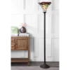 71" Dragonfly Tiffany Style Torchiere Floor Lamp (Includes Energy Efficient Light Bulb) - JONATHAN Y 2 71" Dragonfly Tiffany Style Torchiere Floor Lamp (Includes Energy Efficient Light Bulb) - JONATHAN Y -Home Decor Store GUEST 2896d158 afa3 4a5c b848 70893cd99b24