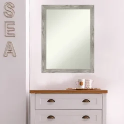 21" X 27" Non-Beveled Dove Gray Wash Square Wall Mirror - Amanti Art 14 21" X 27" Non-Beveled Dove Gray Wash Square Wall Mirror - Amanti Art -Home Decor Store GUEST 2917733c 2e12 424f 991d 0d7636caf623