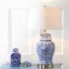 29.5" Ceramic Ellis Table Lamp (Includes LED Light Bulb) Blue - JONATHAN Y -Home Decor Store GUEST 294876e4 57de 4a90 8400 7b0c91591db6
