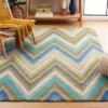 Blue/Multi Stripes Hooked Accent Rug - (2'3"x3'9") - Safavieh -Home Decor Store GUEST 2ba886b5 54e1 47e2 85fa 86c726d99074