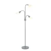 70.25" 3-Light Floor Lamp With White Shades Silver - Cresswell Lighting -Home Decor Store GUEST 2bbedd7e dc82 4500 98a5 f6cb368b646d