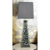 Contemporary Glass Mirrored Table Lamp Silver - Olivia & May -Home Decor Store GUEST 2c87ca38 2944 4cfe a4b4 e6d1dfd70efe
