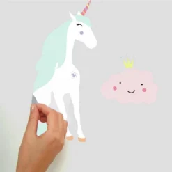 Unicorn Magic Peel And Stick Giant Wall Decal - RoomMates -Home Decor Store GUEST 34b01b6f d30a 4d36 b255 b0016ec18265