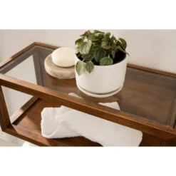 18" X 8" Wessler Decorative Wood Box Shelf Rustic Brown - Kate & Laurel All Things Decor -Home Decor Store GUEST 34c8dad0 ece1 491e b800 2ccee8fa8668