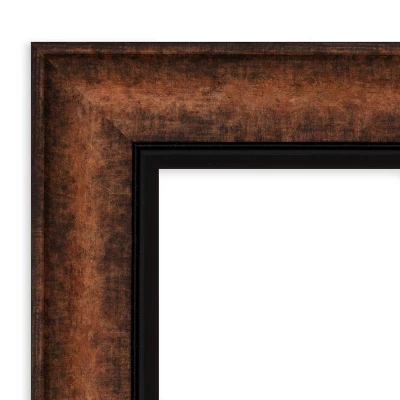 23" X 27" Beveled Vogue Bronze Wall Mirror - Amanti Art 4 23" X 27" Beveled Vogue Bronze Wall Mirror - Amanti Art - Image 2