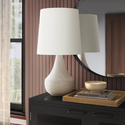 Montreal Wren Assembled Table Lamp White - Threshold™ 4 Montreal Wren Assembled Table Lamp White - Threshold™ - Image 2