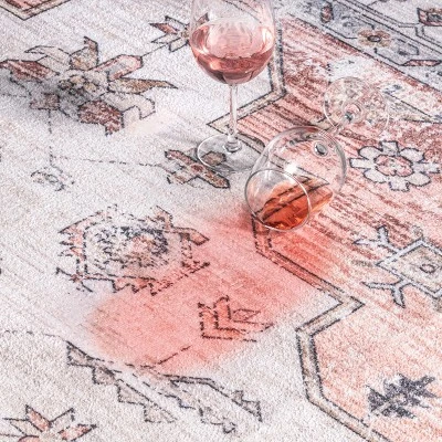 NuLOOM Mia Machine Washable Geometric Medallion Area Rug 11 NuLOOM Mia Machine Washable Geometric Medallion Area Rug - Image 9