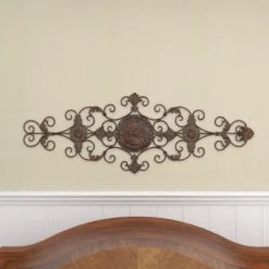 Rustic Metal Ornamental Wall Decor Dark Brown - Olivia & May -Home Decor Store GUEST 39221be5 bd37 438b 81d6 a588beeaa685