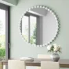 36" Marlowe Beaded Round Wall Mirror White - Madison Park 1 36" Marlowe Beaded Round Wall Mirror White - Madison Park -Home Decor Store GUEST 3ad77080 ba11 4719 9a80 2bd2445f0c29