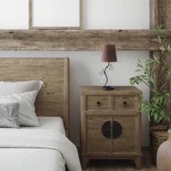 19" Contemporary Metal Winding Ivy Table Desk Lamp With Brown Fabric Shade - Creekwood Home -Home Decor Store GUEST 3b328c58 1b3c 48aa 9a5d 53ca1950112c