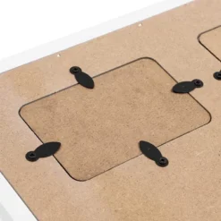 Wood Sonogram Picture Photo Frame For 3 Ultrasound Keepsake 2.5"x3.75" Photo Tabletop / Wall, White 17"x7.5"x0.5" -Home Decor Store GUEST 3b828671 9050 4ea1 bac6 db0fd16017de