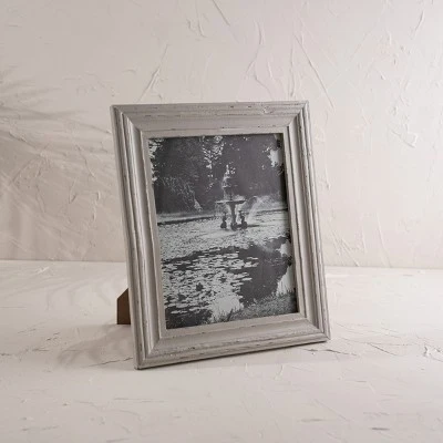 Distressed 8X10 Photo Frame Gray Wood, MDF & Glass - Foreside Home & Garden 3 Distressed 8X10 Photo Frame Gray Wood, MDF & Glass - Foreside Home & Garden