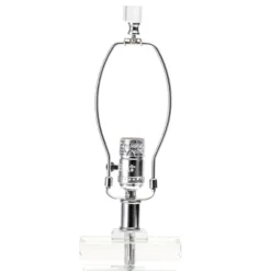 NuLOOM Toledo 25" Crystal Table Lamp Lighting - Clear 25" H X 9" W X 15" D -Home Decor Store GUEST 3f06a1c8 f1ef 4ce3 8133 13477a0d5f02