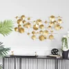 Metal Geometric 3D Cube Relief Wall Decor Gold - CosmoLiving By Cosmopolitan -Home Decor Store GUEST 3f28587c 4e90 4ec0 ae62 ee6de8e601f7