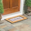 Evergreen Wood Grain Welcome Sassafras Indoor Outdoor Switch Doormat 1'10"x10" Multicolored -Home Decor Store GUEST 3fa47aa9 1058 4065 a33d b0dd854f511b