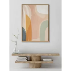 28" X 38" Sylvie Sunrise Over Marrakesh Framed Canvas By Kate Aurelia Holloway Natural - Kate & Laurel All Things Decor -Home Decor Store GUEST 3fad27d2 e6f8 47be b597 0183a37956a4
