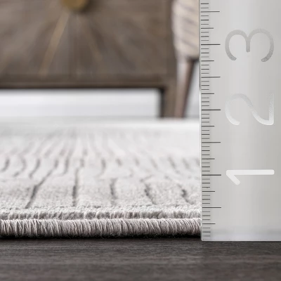 NuLOOM Aspen Vintage Stipe Area Rug 4 NuLOOM Aspen Vintage Stipe Area Rug - Image 2